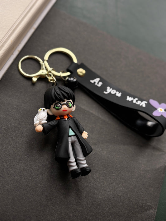 Harry Potter Silicone Keychain