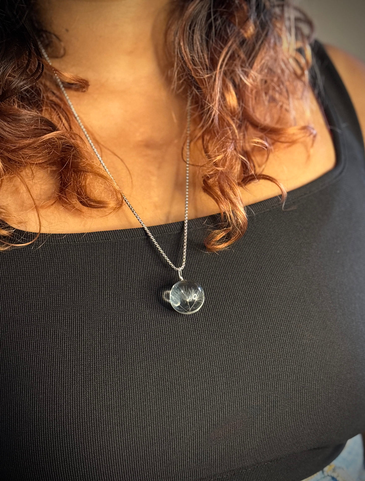 Dandelion Ball pendant