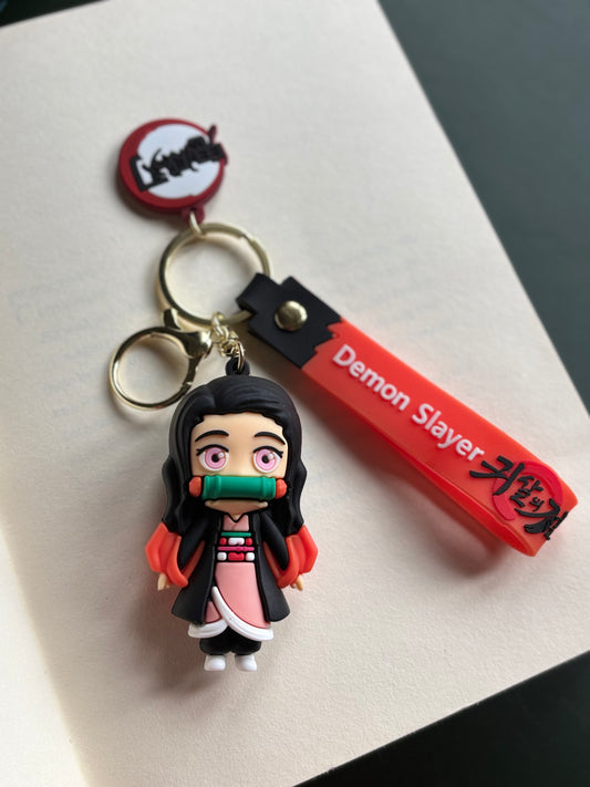 Nezuko Kamado Demon Slayer Keychain