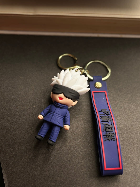 Satoru Gojo Silicon Keychain