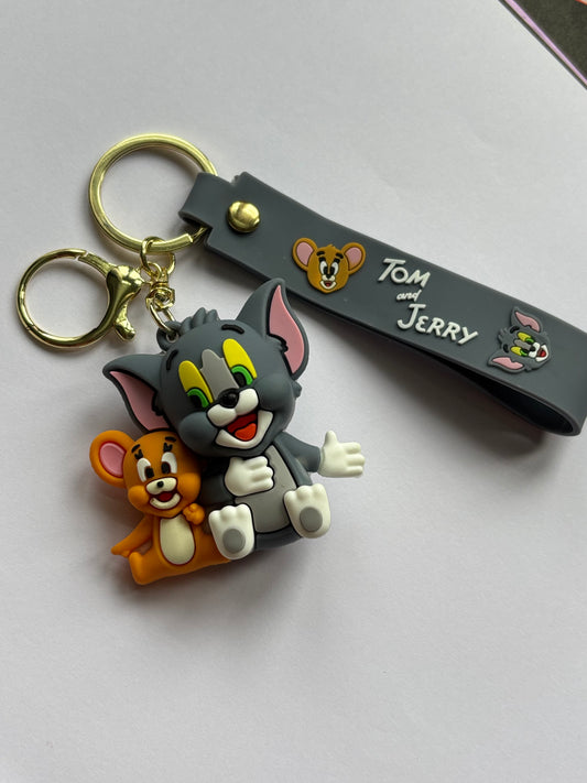 Tom and Jerry Keychain