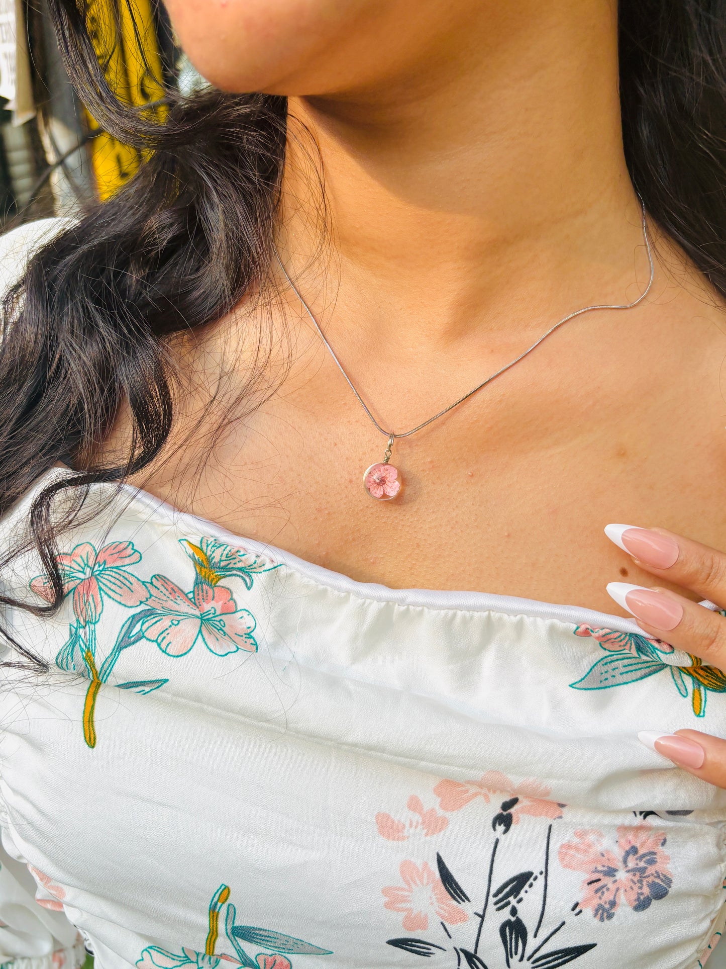 Baby Pink Plum Flower
