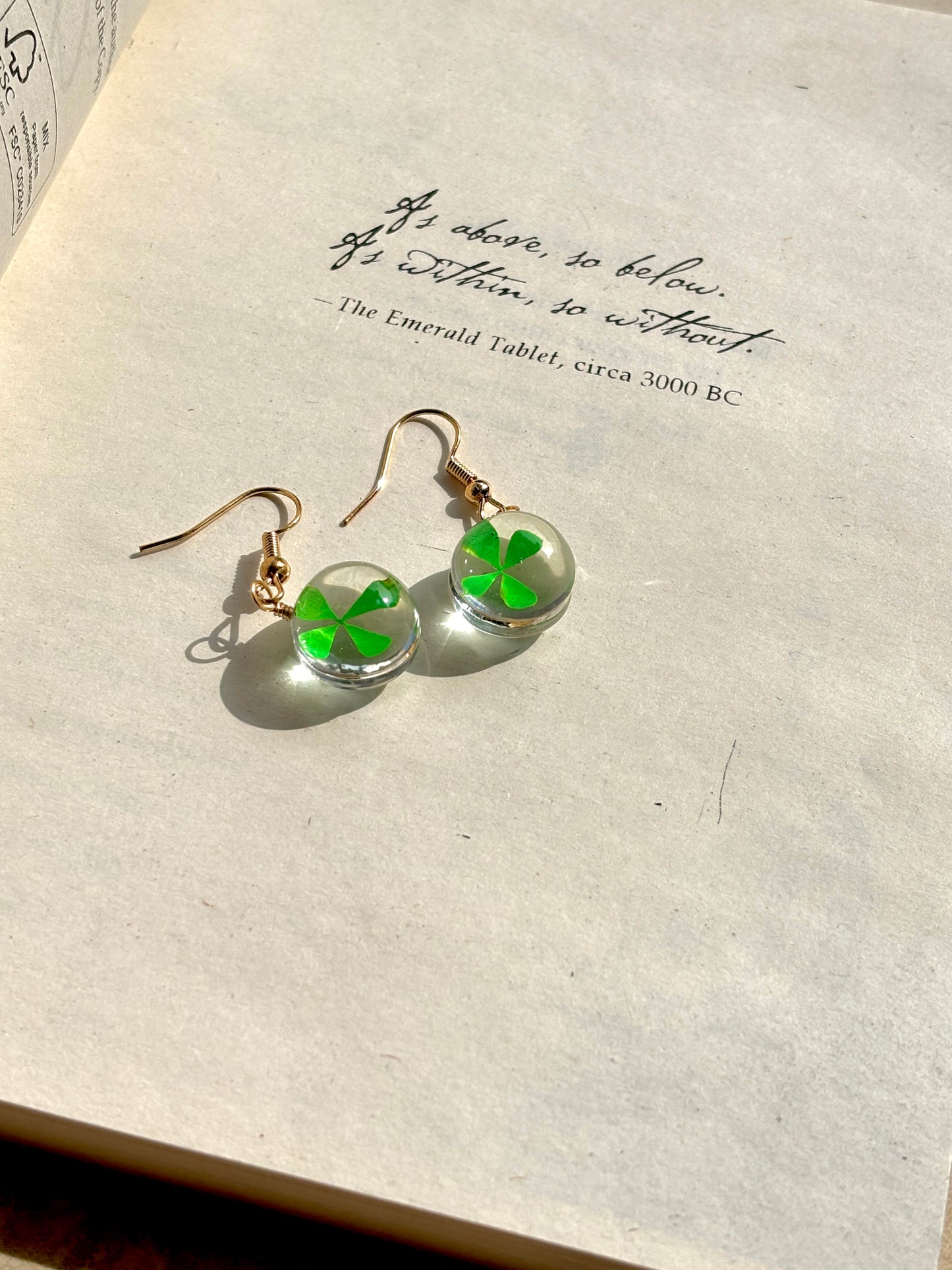 Lucky Leaf Earrings