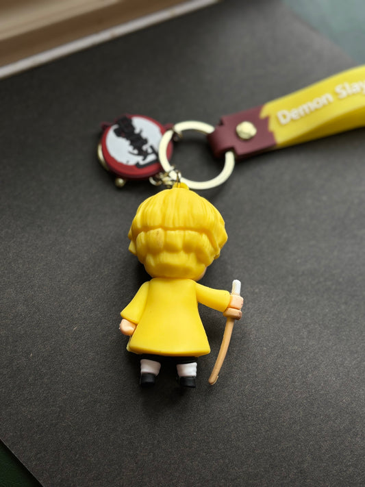 Zenitsu Agatsuma Silicon Keychain