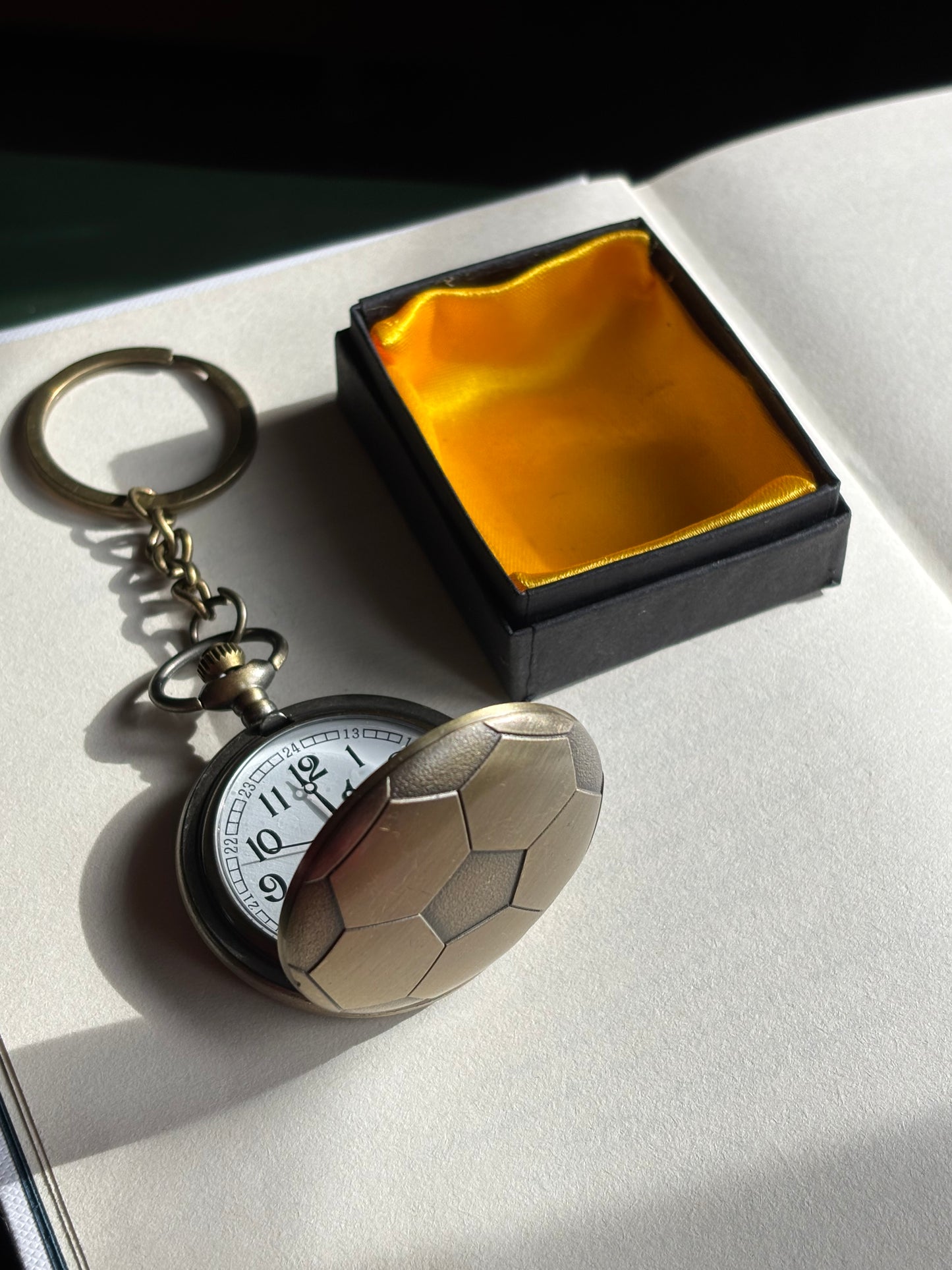 Football Vintage pocket watch