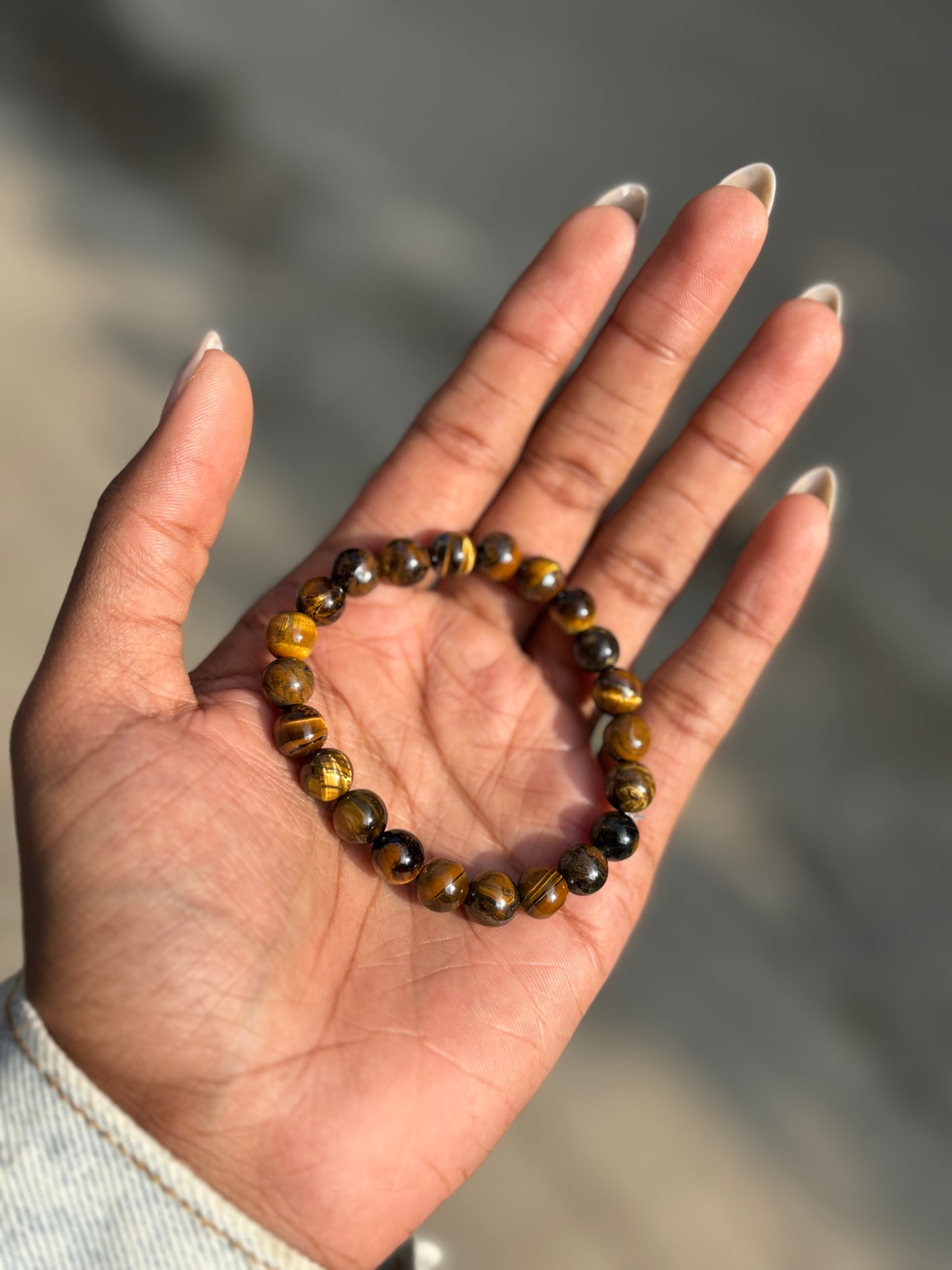 Tiger Eye Bead Bracelet