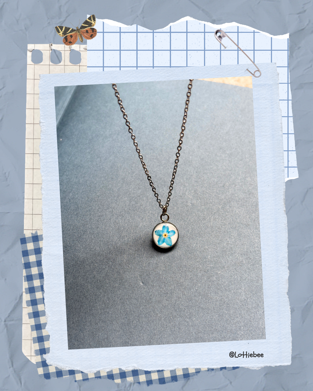 Forget Me Not Chain