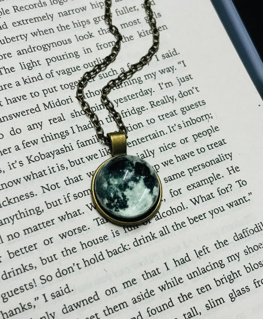 Vintage glow in dark moon