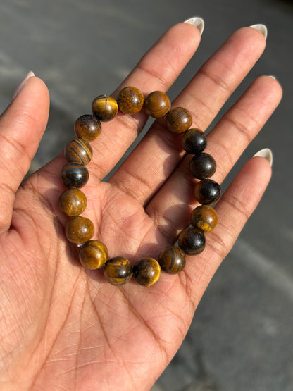 Tiger eye bead bracelet