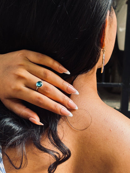 Van Gogh Starry Night Glow In the Dark Ring