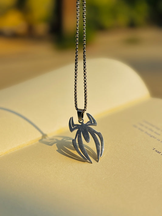 Spider Pendant With Chain