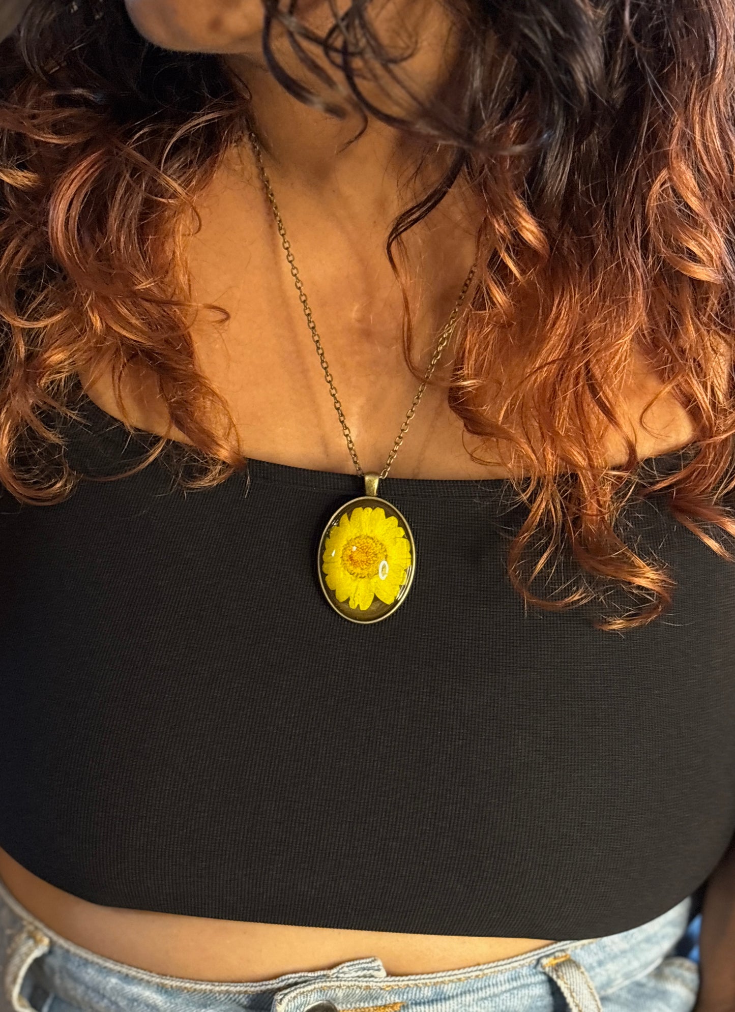 Daisy Vintage pendant