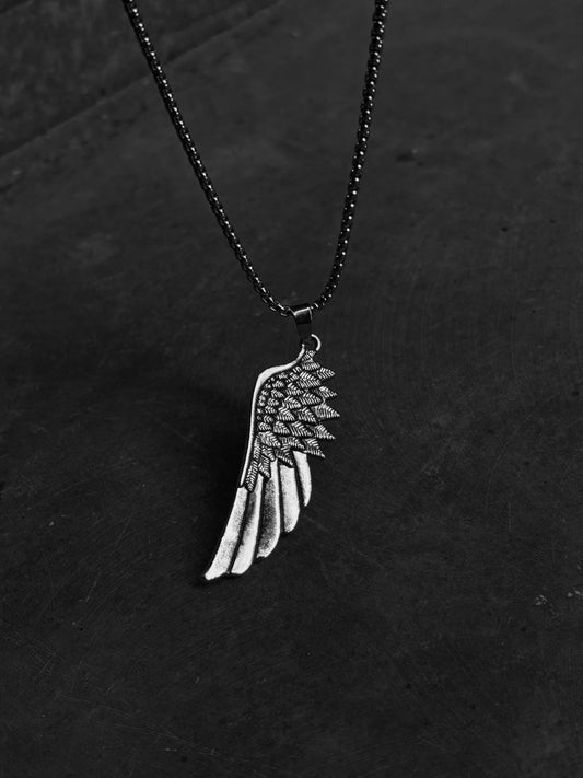 Guardian Wing Pendant Necklace for Men
