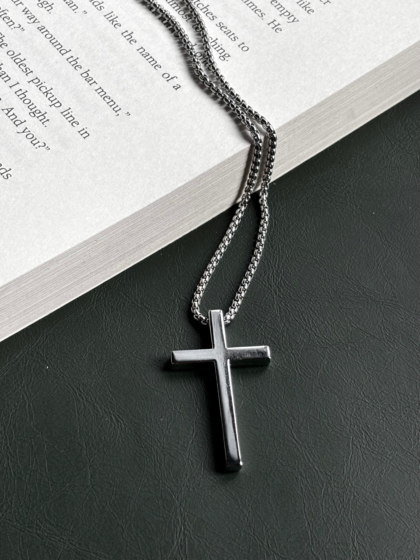 Cross Necklace With chain for Men