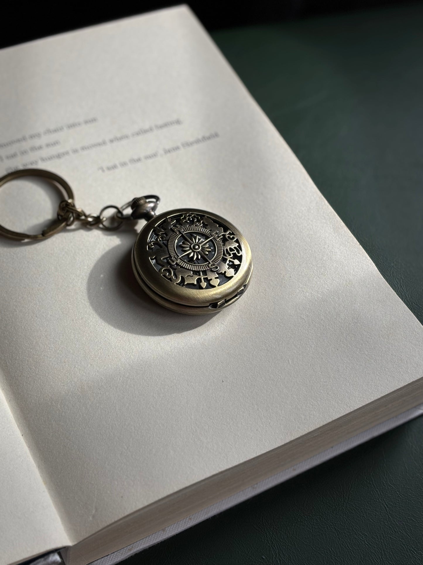 Compass pocket watch