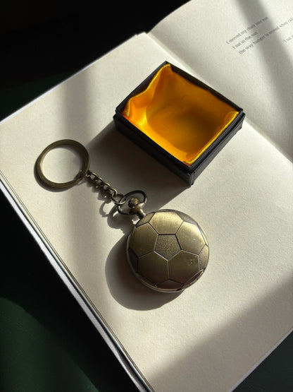 Football Vintage pocket watch