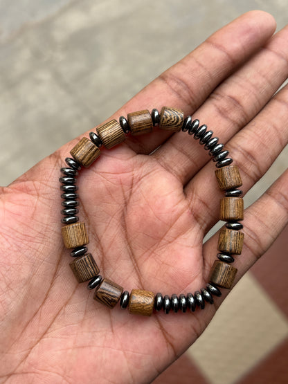 Wooden Bead Bracelet