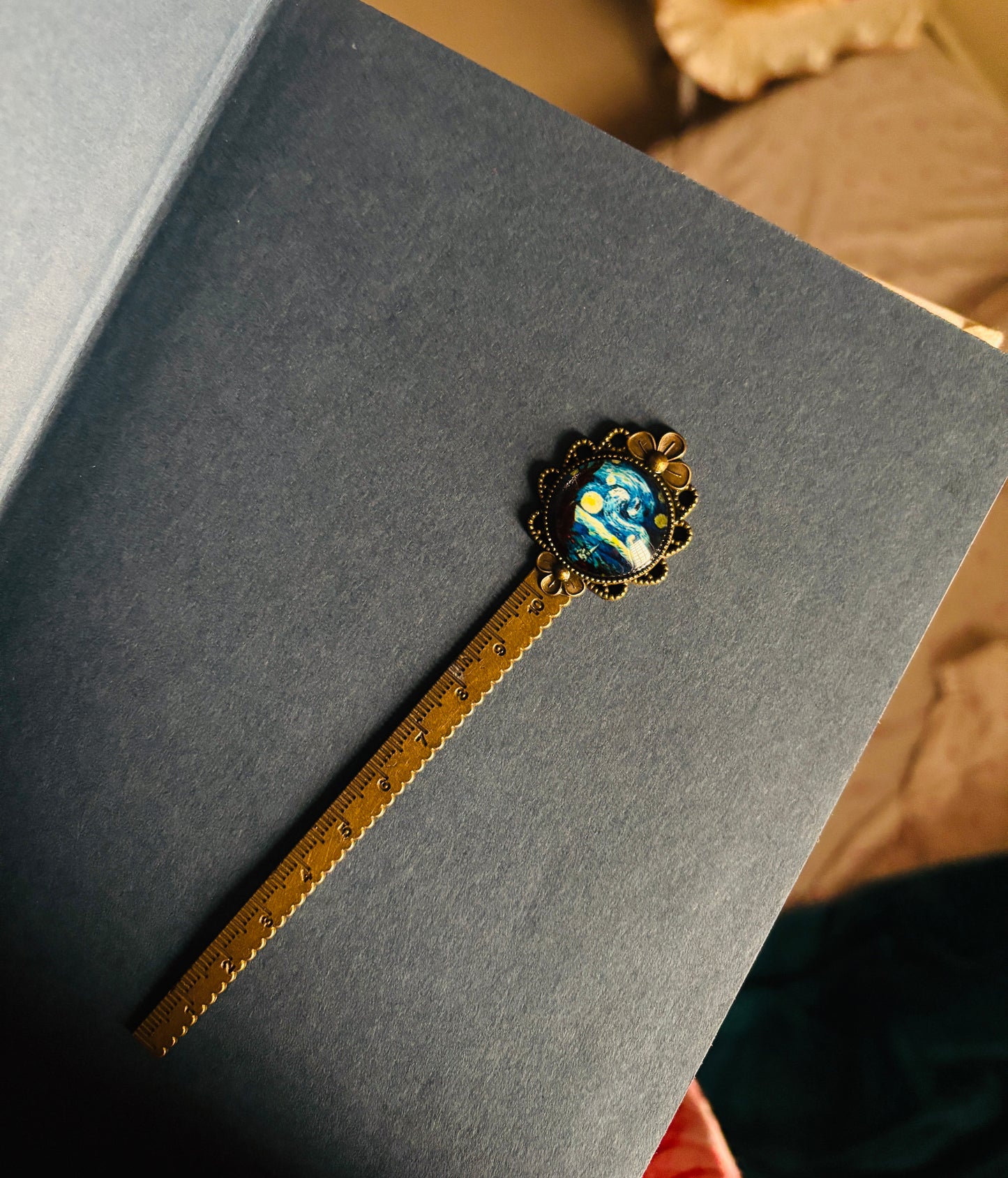 Starry Night Glow in Dark Bookmark