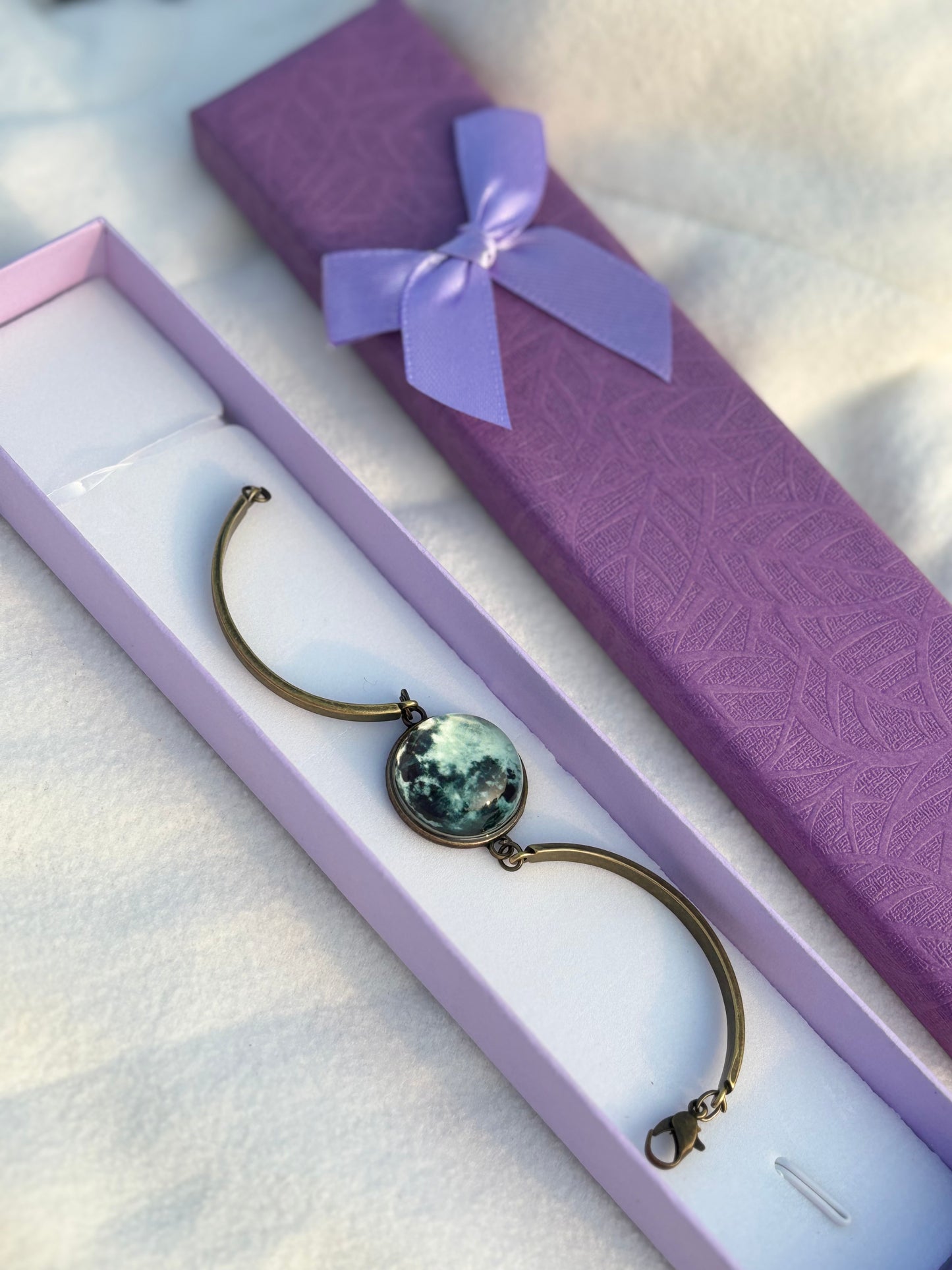 Glow In The Dark Moon Bracelet