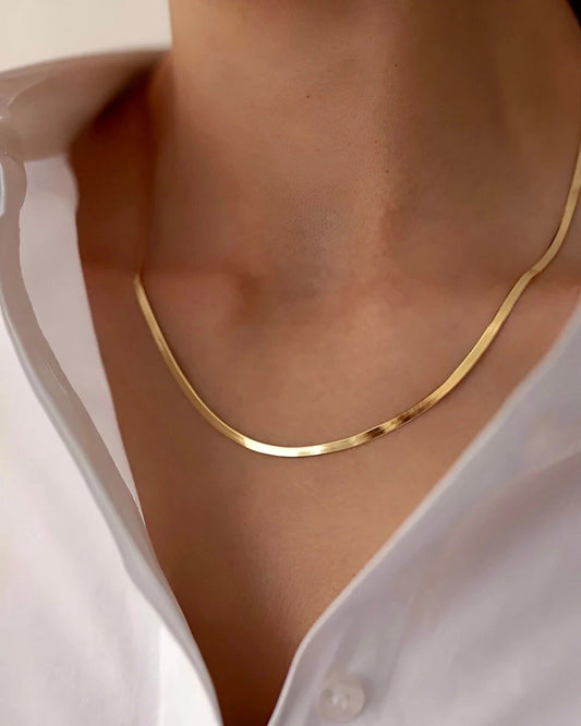 Gold snake Chain for neck