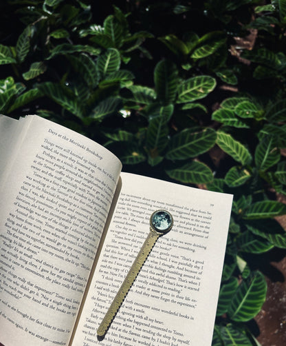 Glow in dark Moon Bookmark