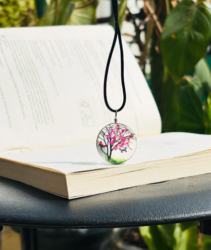 Tree design Floral pendant
