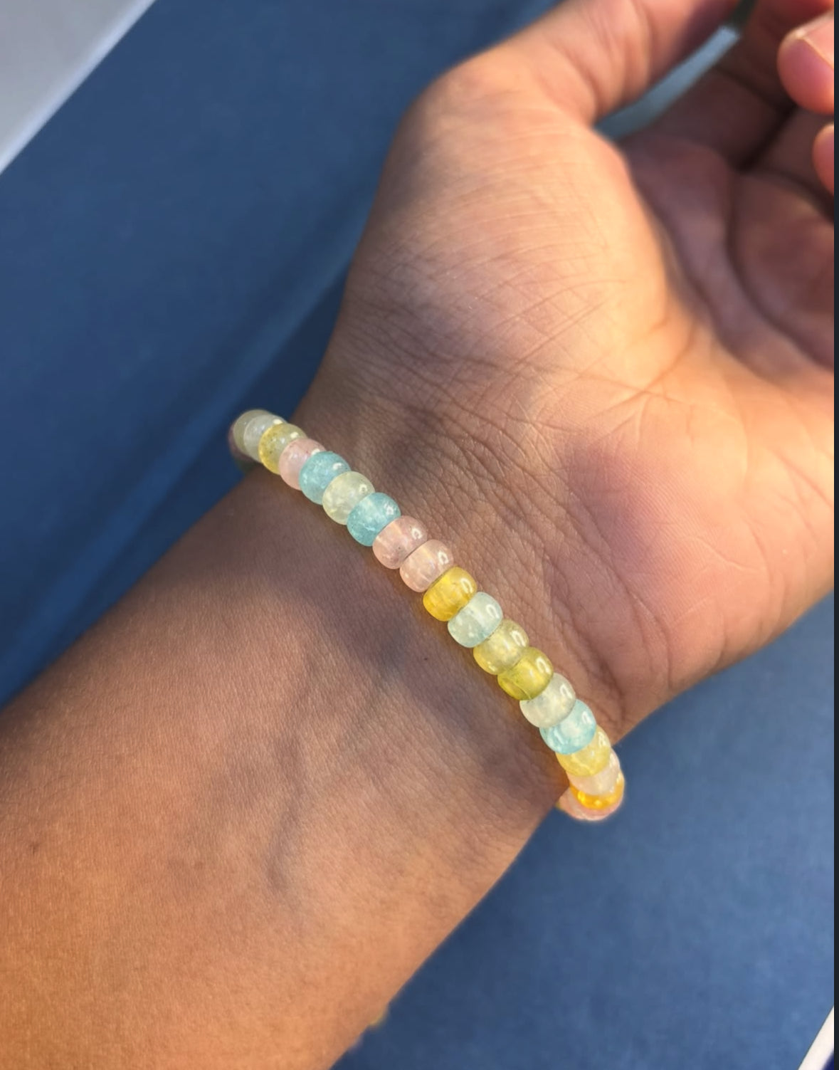 Pastel Natural Stone Bracelet