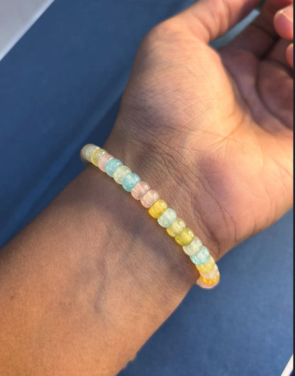 Pastel Natural Stone Bracelet