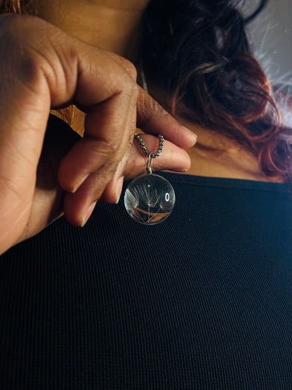 Dandelion Ball pendant