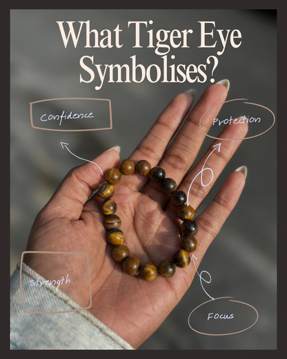 Tiger eye bead bracelet