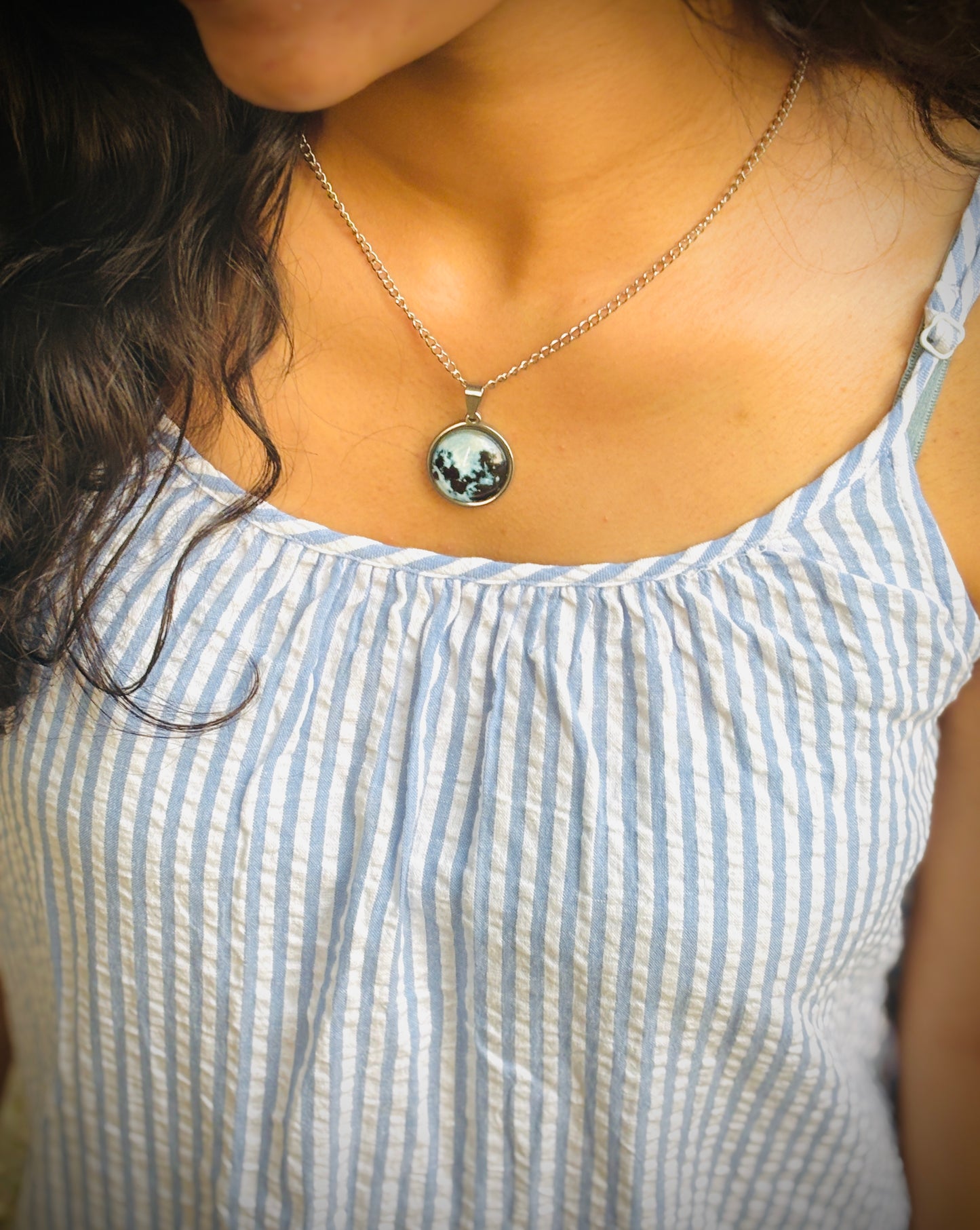 Moon Pendant & Ring Combo