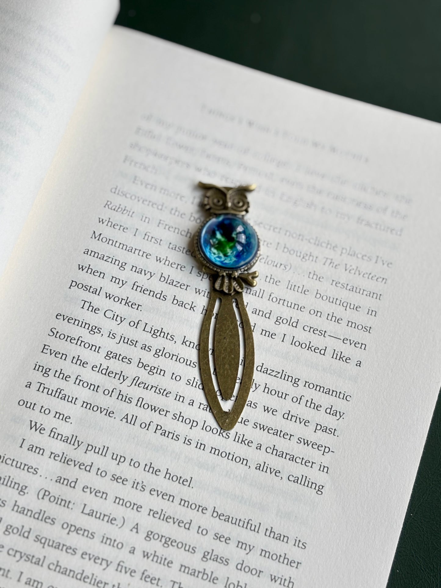 Owl Glow in the dark Bookmark