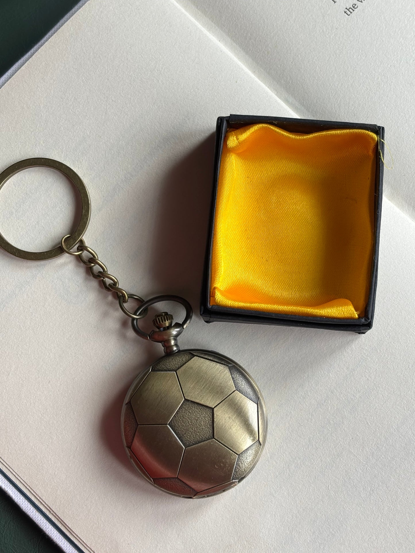 Football Vintage pocket watch