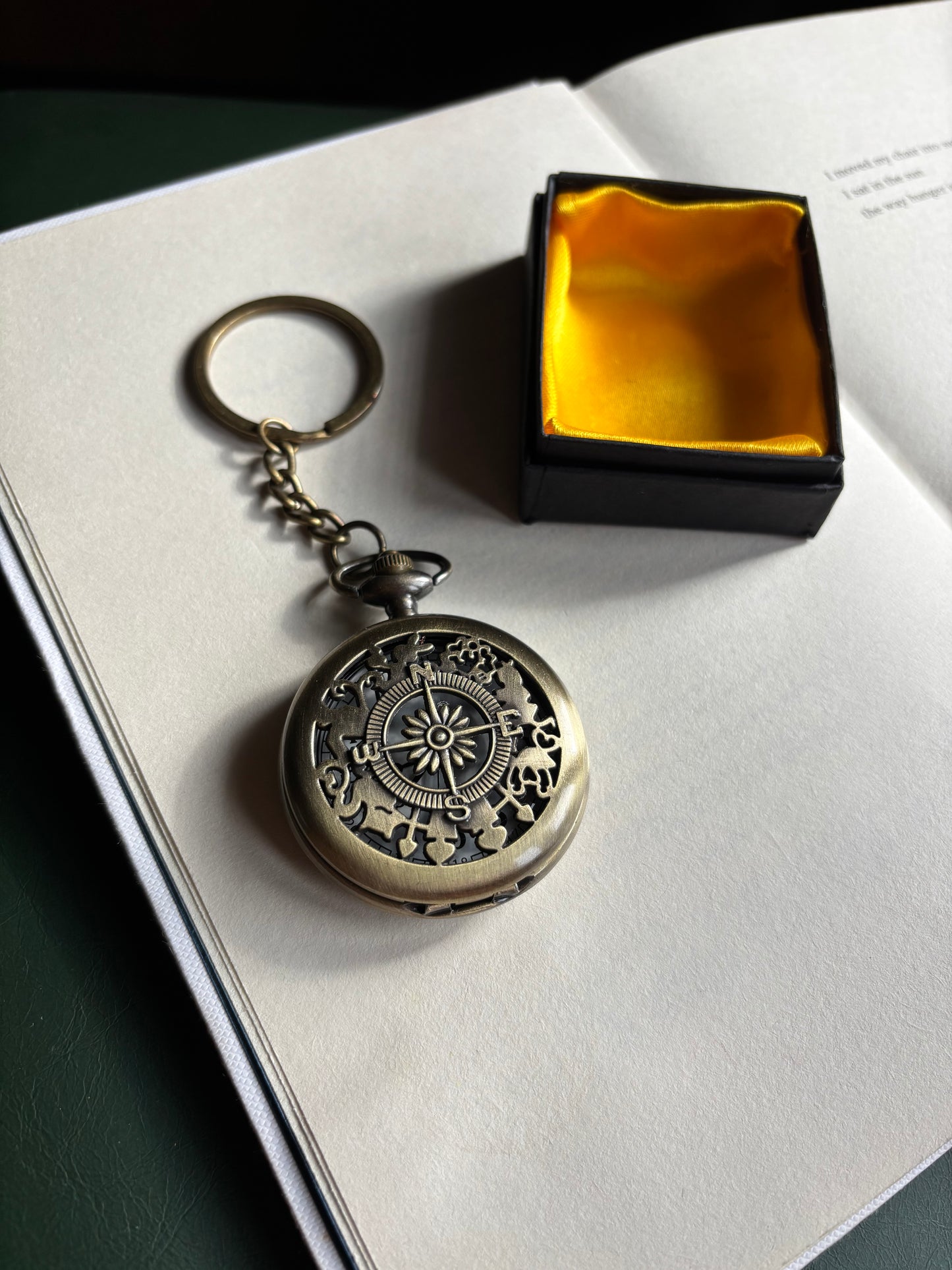 Compass pocket watch