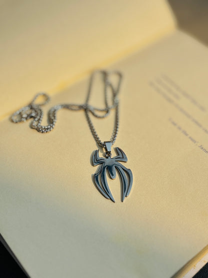 Spider Pendant With Chain