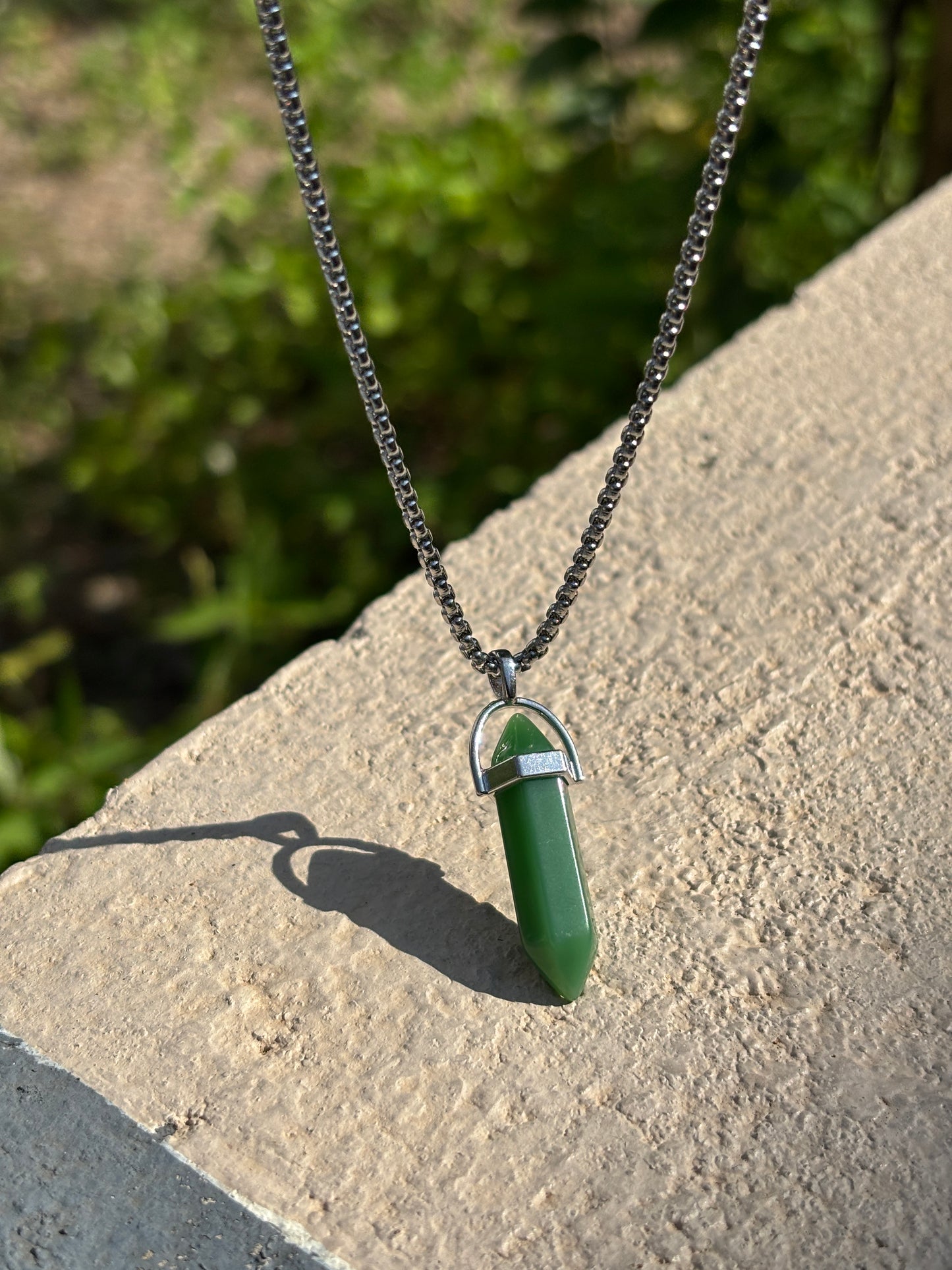 Green Resin Crystal