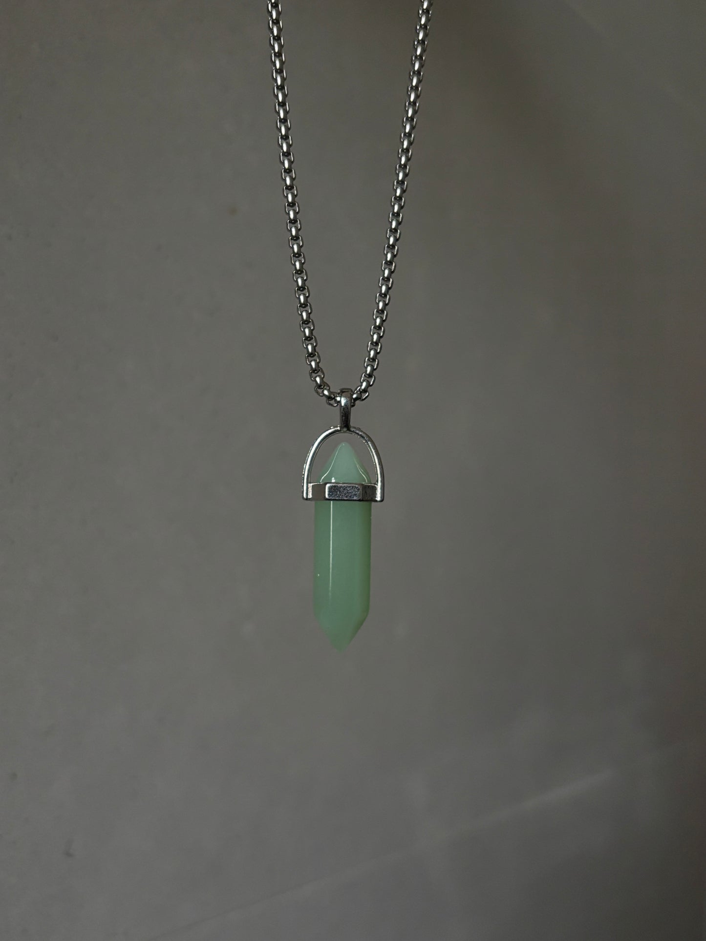 Mint Green Crystal pendant