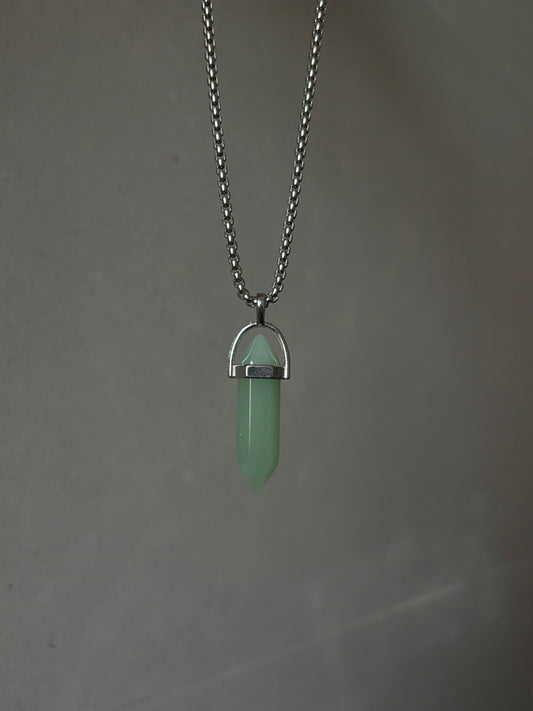 Mint Green Crystal pendant