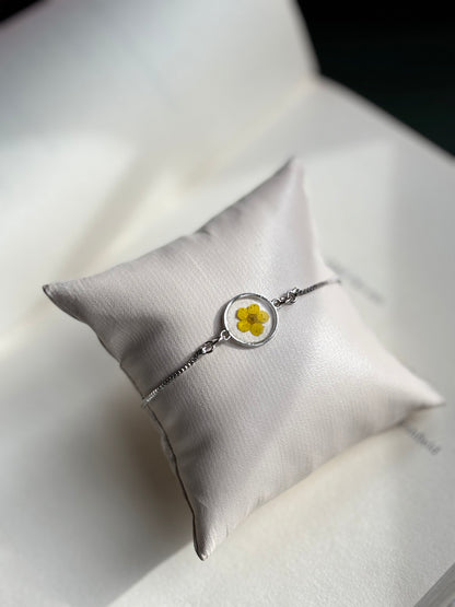 Yellow Plum Bracelet