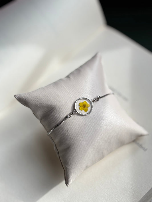 Yellow Plum Bracelet