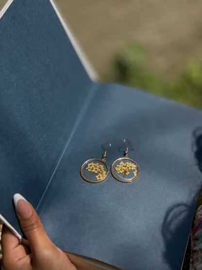 Plum Blossoms Flower Earrings
