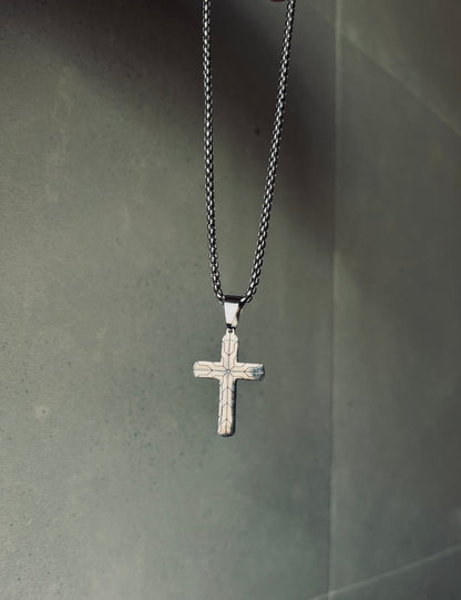 Matrix Cross Pendant