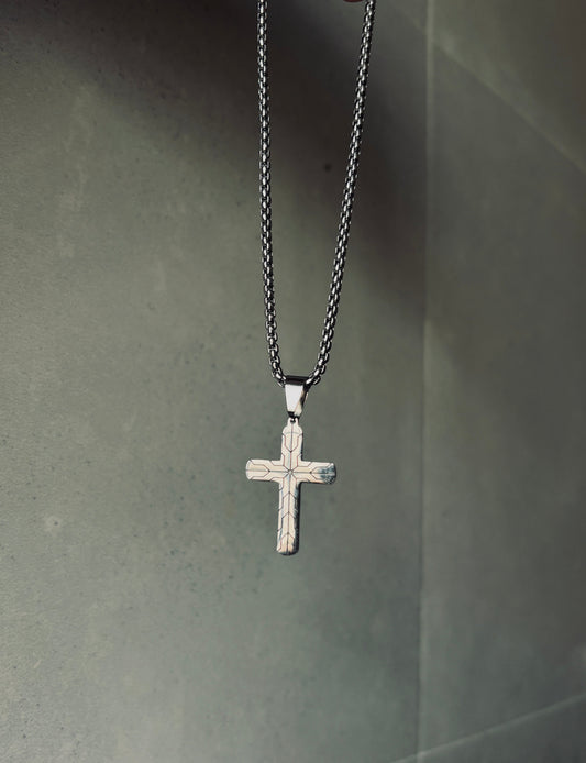 Matrix Cross Pendant