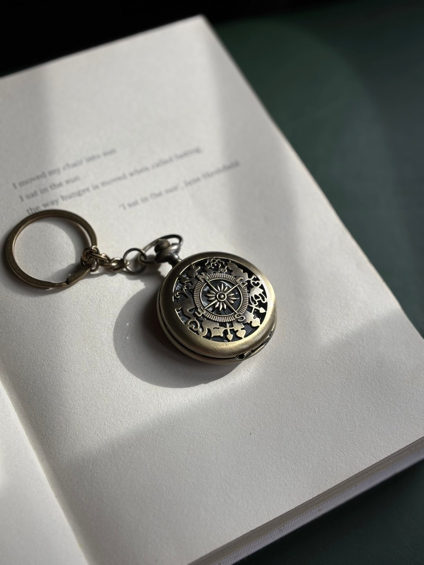 Compass pocket watch