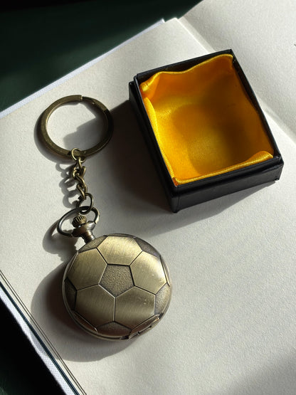 Football Vintage pocket watch