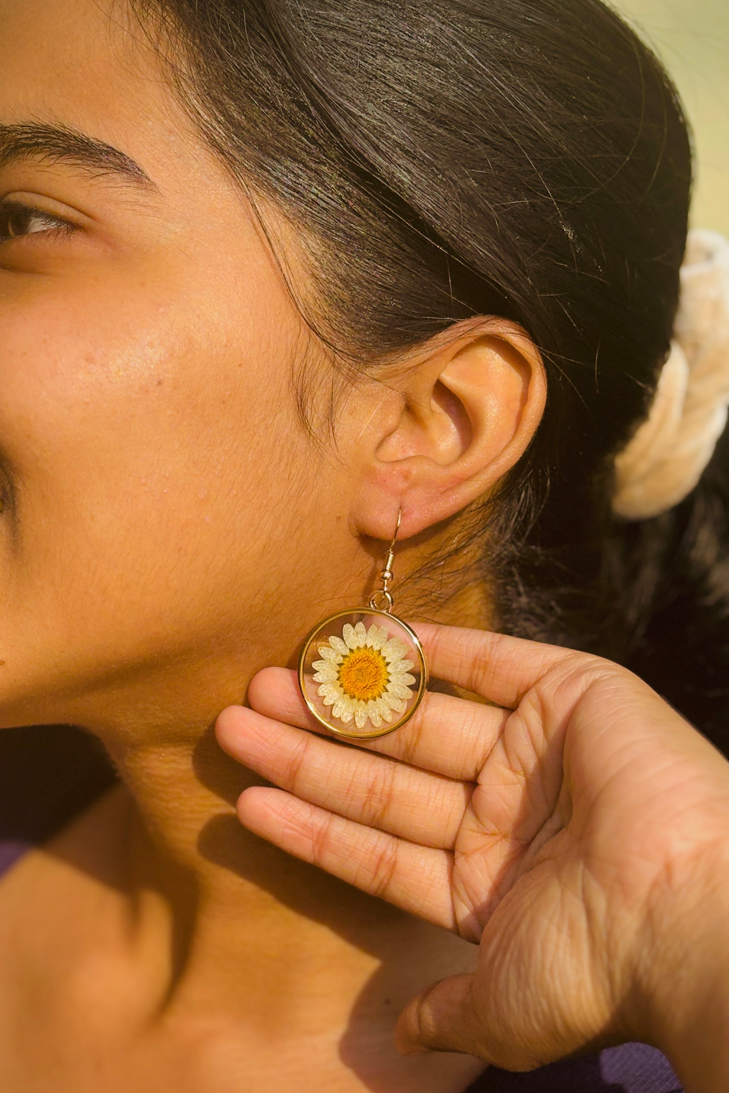 Daisy Flower Earrings