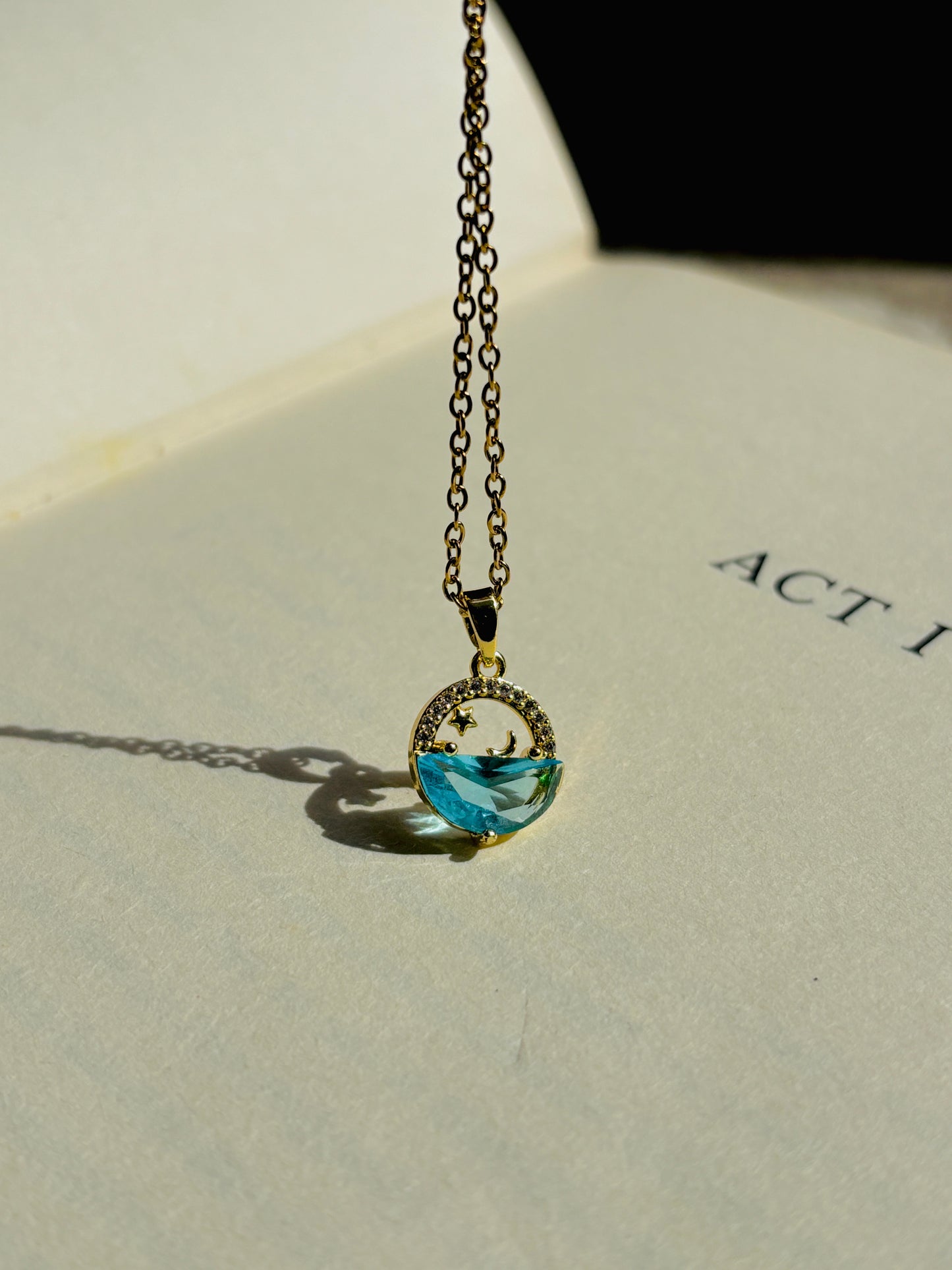 Moonlight Blue Pendant