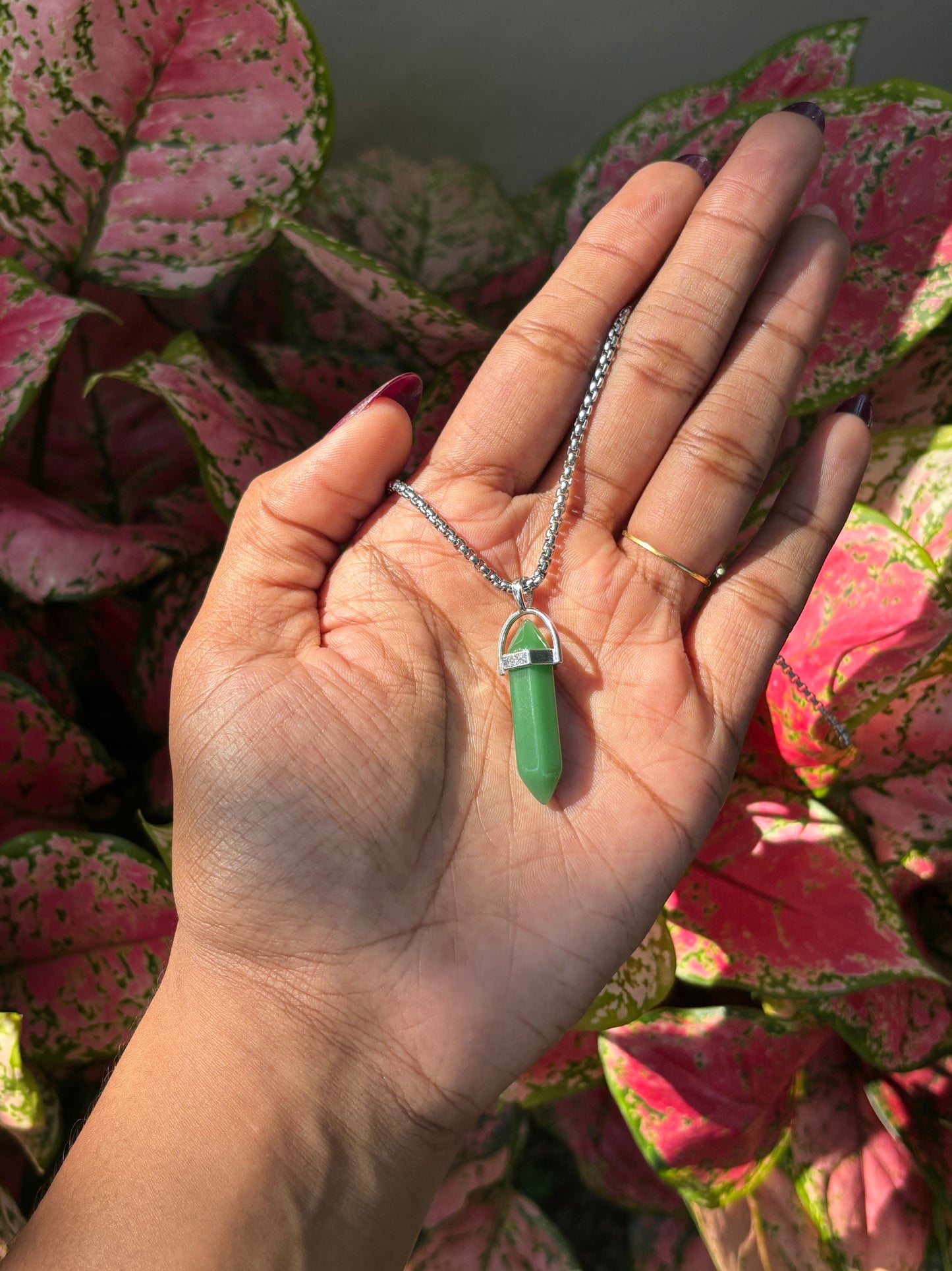 Green Resin Crystal