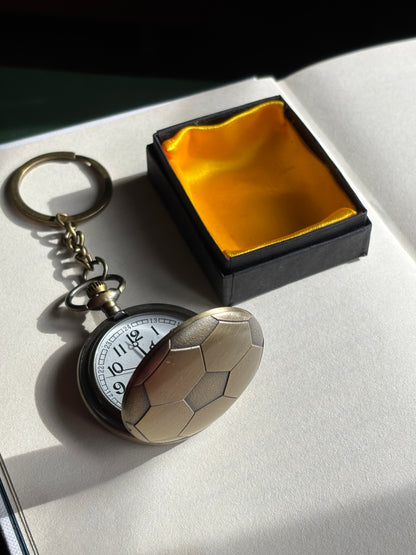 Football Vintage pocket watch