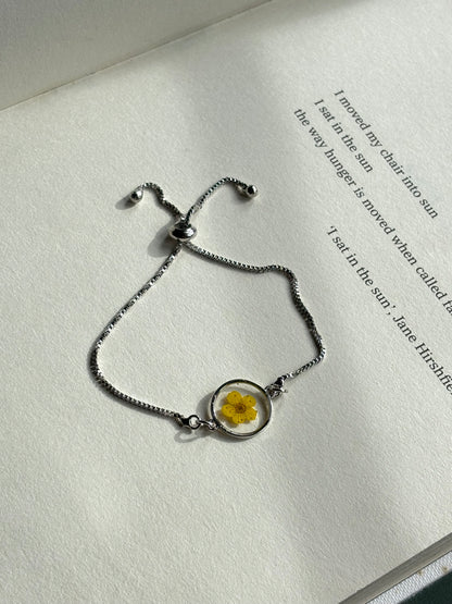 Yellow Plum Bracelet